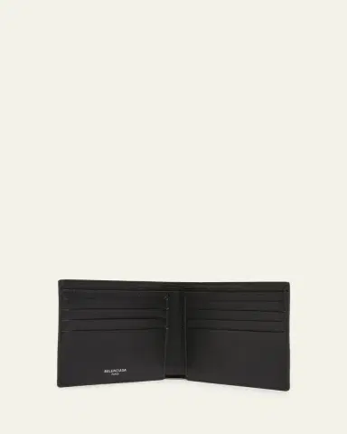 Balenciaga Men's Mail Artwork Cash Square Bifold Wallet | Thumbnail 2 Balenciaga Men's Mail Artwork Cash Square Bifold Wallet | Thumbnail 2