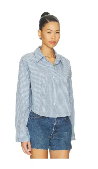 Citizens of Humanity Ana Cropped Shirt | Thumbnail 2 Citizens of Humanity Ana Cropped Shirt | Thumbnail 2