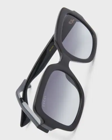 Gucci Gradient GG Square Injection Plastic Sunglasses | Thumbnail 4 Gucci Gradient GG Square Injection Plastic Sunglasses | Thumbnail 4