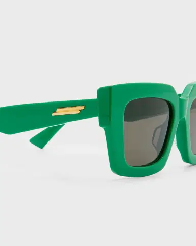 Bottega Veneta Raised Logo Acetate Cat-Eye Sunglasses | Thumbnail 4 Bottega Veneta Raised Logo Acetate Cat-Eye Sunglasses | Thumbnail 4