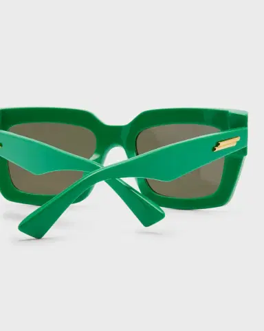 Bottega Veneta Raised Logo Acetate Cat-Eye Sunglasses | Thumbnail 5 Bottega Veneta Raised Logo Acetate Cat-Eye Sunglasses | Thumbnail 5