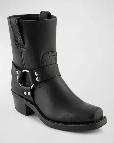 Frye Leather Short Harness Moto Boots | Thumbnail 2 Frye Leather Short Harness Moto Boots | Thumbnail 2
