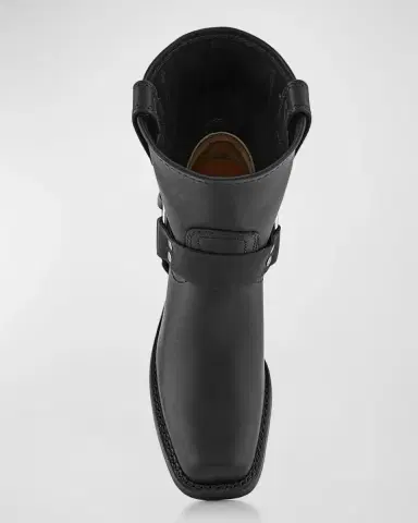Frye Leather Short Harness Moto Boots | Thumbnail 3 Frye Leather Short Harness Moto Boots | Thumbnail 3