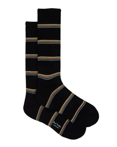 Paul Smith Men's Signature Stripe Crew Socks | Thumbnail 1 Paul Smith Men's Signature Stripe Crew Socks | Thumbnail 1