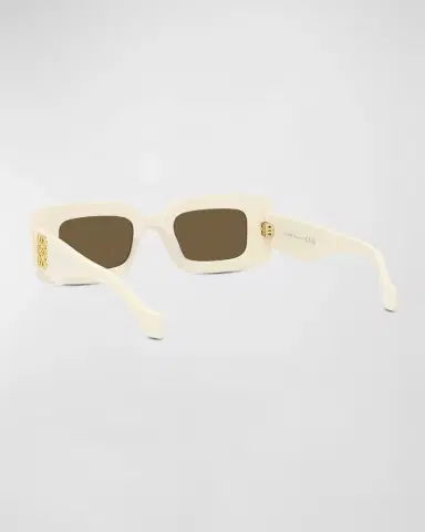 Loewe Anagram Beveled Acetate Rectangle Sunglasses | Thumbnail 2 Loewe Anagram Beveled Acetate Rectangle Sunglasses | Thumbnail 2