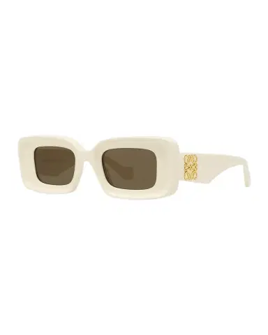 Loewe Anagram Beveled Acetate Rectangle Sunglasses | Thumbnail 1 Loewe Anagram Beveled Acetate Rectangle Sunglasses | Thumbnail 1