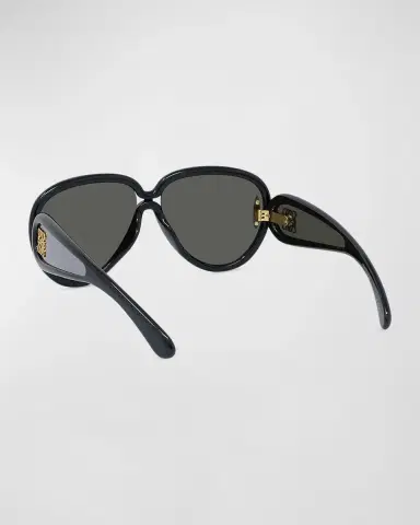 Loewe Men's Anagram Oversized Oval Sunglasses | Thumbnail 2 Loewe Men's Anagram Oversized Oval Sunglasses | Thumbnail 2