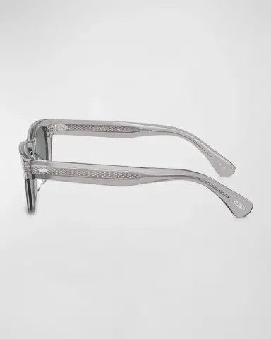 Oliver Peoples x Roger Federer Men's Rosson Sun Acetate Rectangle Sunglasses | Thumbnail 2 Oliver Peoples x Roger Federer Men's Rosson Sun Acetate Rectangle Sunglasses | Thumbnail 2