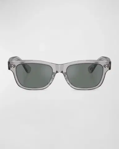 Oliver Peoples x Roger Federer Men's Rosson Sun Acetate Rectangle Sunglasses | Thumbnail 3 Oliver Peoples x Roger Federer Men's Rosson Sun Acetate Rectangle Sunglasses | Thumbnail 3