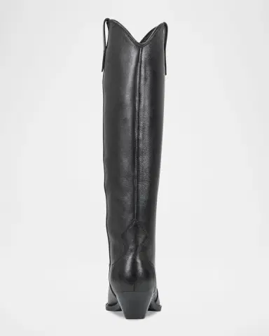 Marc Fisher LTD Ander Western Leather Cowboy Boots | Thumbnail 3 Marc Fisher LTD Ander Western Leather Cowboy Boots | Thumbnail 3