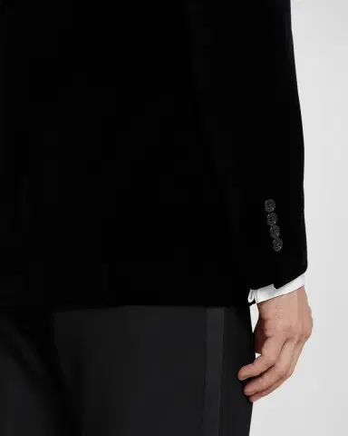 Polo Ralph Lauren Men 's Tailored Velvet Evening Jacket | Thumbnail 5 Polo Ralph Lauren Men 's Tailored Velvet Evening Jacket | Thumbnail 5