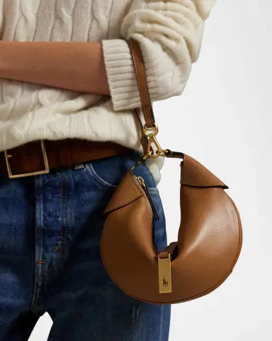 Polo Ralph Lauren Polo ID Calfskin Mini Shoulder Bag | Thumbnail 2 Polo Ralph Lauren Polo ID Calfskin Mini Shoulder Bag | Thumbnail 2