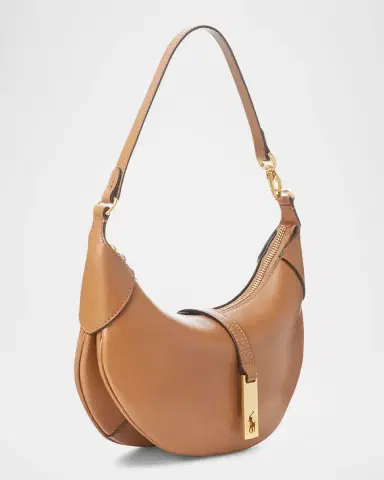 Polo Ralph Lauren Polo ID Calfskin Mini Shoulder Bag | Thumbnail 8 Polo Ralph Lauren Polo ID Calfskin Mini Shoulder Bag | Thumbnail 8