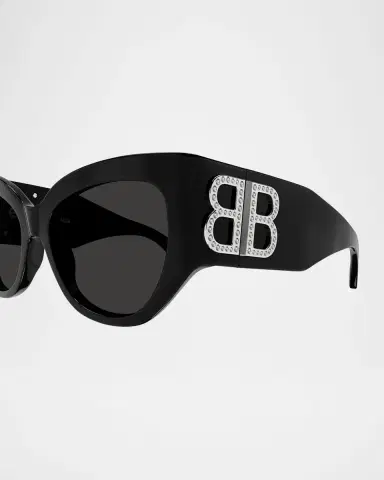 Balenciaga BB Logo Butterfly Sunglasses | Thumbnail 2 Balenciaga BB Logo Butterfly Sunglasses | Thumbnail 2
