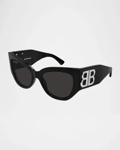 Balenciaga BB Logo Butterfly Sunglasses | Thumbnail 3 Balenciaga BB Logo Butterfly Sunglasses | Thumbnail 3