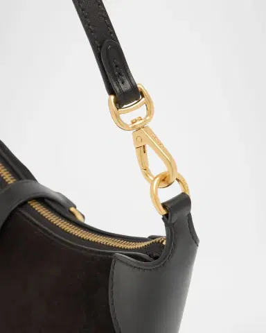 Polo Ralph Lauren Polo ID Suede Mini Shoulder Bag | Thumbnail 6 Polo Ralph Lauren Polo ID Suede Mini Shoulder Bag | Thumbnail 6