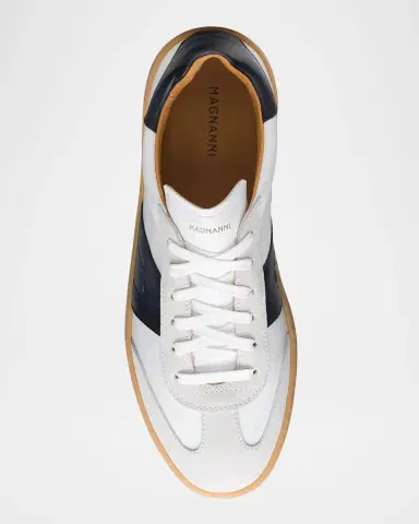 Magnanni Men's Primera Leather Low-Top Sneakers | Thumbnail 3 Magnanni Men's Primera Leather Low-Top Sneakers | Thumbnail 3