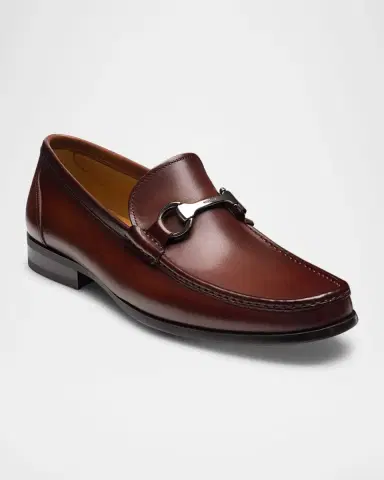 Magnanni Men 's Gentry Calf Leather Bit Loafers | Thumbnail 2 Magnanni Men 's Gentry Calf Leather Bit Loafers | Thumbnail 2