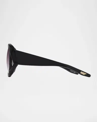 Barton Perreira x 007 Shade Round Acetate Sunglasses | Thumbnail 2 Barton Perreira x 007 Shade Round Acetate Sunglasses | Thumbnail 2
