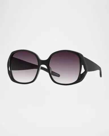 Barton Perreira x 007 Shade Round Acetate Sunglasses | Thumbnail 3 Barton Perreira x 007 Shade Round Acetate Sunglasses | Thumbnail 3