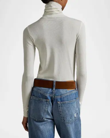 Polo Ralph Lauren Stretch-Blend Turtleneck | Thumbnail 2 Polo Ralph Lauren Stretch-Blend Turtleneck | Thumbnail 2