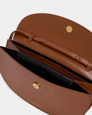 Jil Sander Curve Leather Wallet with Strap | Thumbnail 3 Jil Sander Curve Leather Wallet with Strap | Thumbnail 3