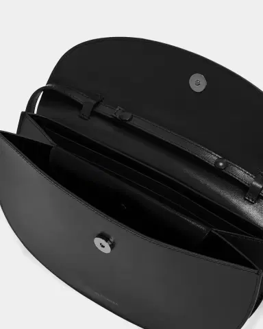 Jil Sander Curve Leather Wallet with Strap | Thumbnail 3 Jil Sander Curve Leather Wallet with Strap | Thumbnail 3