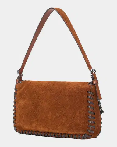 STAUD Harlow Whipstitch Suede Shoulder Bag | Thumbnail 2 STAUD Harlow Whipstitch Suede Shoulder Bag | Thumbnail 2