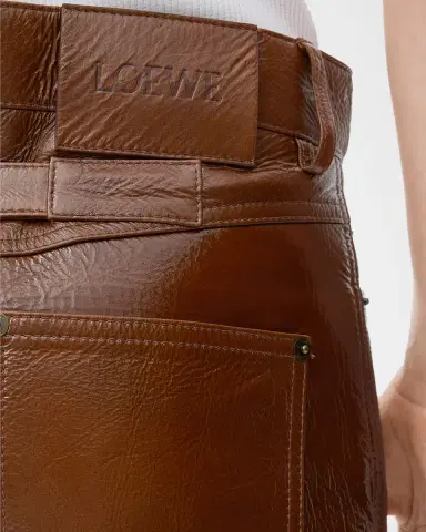 Loewe Degradé Suede Straight-Leg Pants | Thumbnail 5 Loewe Degradé Suede Straight-Leg Pants | Thumbnail 5