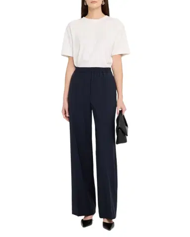 Weekend Max Mara Short-Sleeve Crewneck Cotton Jersey Tee | Thumbnail 1 Weekend Max Mara Short-Sleeve Crewneck Cotton Jersey Tee | Thumbnail 1