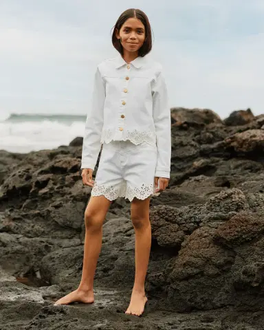 MOLO Girl's Helene Embroidered Denim Jacket | Thumbnail 5 MOLO Girl's Helene Embroidered Denim Jacket | Thumbnail 5