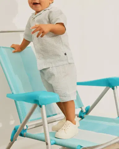 Molo Boy 's Eyou Short-Sleeve Shirt, Size 6M-2 | Thumbnail 3 Molo Boy 's Eyou Short-Sleeve Shirt, Size 6M-2 | Thumbnail 3
