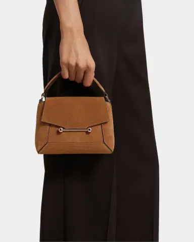 Strathberry Mosaic Nano Suede Top-Handle Bag | Thumbnail 8 Strathberry Mosaic Nano Suede Top-Handle Bag | Thumbnail 8