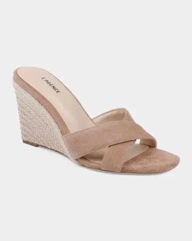 L'Agence Rosaline Crackled Leather Espadrille Wedge Sandals | Thumbnail 8 L'Agence Rosaline Crackled Leather Espadrille Wedge Sandals | Thumbnail 8
