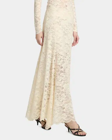 Rabanne Lace A-Line Maxi Skirt | Thumbnail 3 Rabanne Lace A-Line Maxi Skirt | Thumbnail 3