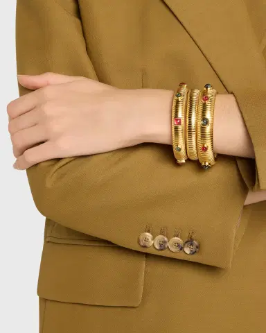 Ben-Amun Cobra Bracelets, Set of 3 | Thumbnail 2 Ben-Amun Cobra Bracelets, Set of 3 | Thumbnail 2