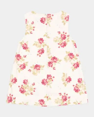 Konges Slojd Girl 's Magot Sleeveless Floral Cotton Dress, Size 18M-10 | Thumbnail 2 Konges Slojd Girl 's Magot Sleeveless Floral Cotton Dress, Size 18M-10 | Thumbnail 2
