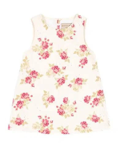 Konges Slojd Girl 's Magot Sleeveless Floral Cotton Dress, Size 18M-10 | Thumbnail 1 Konges Slojd Girl 's Magot Sleeveless Floral Cotton Dress, Size 18M-10 | Thumbnail 1