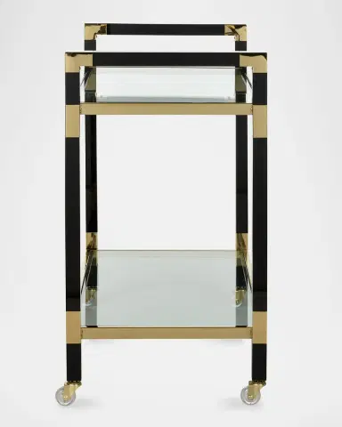 Chelsea House Acrylic Bar Cart | Thumbnail 2 Chelsea House Acrylic Bar Cart | Thumbnail 2