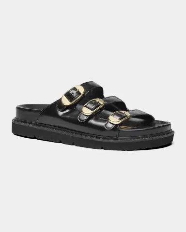 Marc Jacobs The Leather Kiki Slides | Thumbnail 6 Marc Jacobs The Leather Kiki Slides | Thumbnail 6