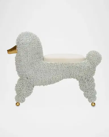 Chelsea House Ooh La La Poodle Stool | Thumbnail 3 Chelsea House Ooh La La Poodle Stool | Thumbnail 3