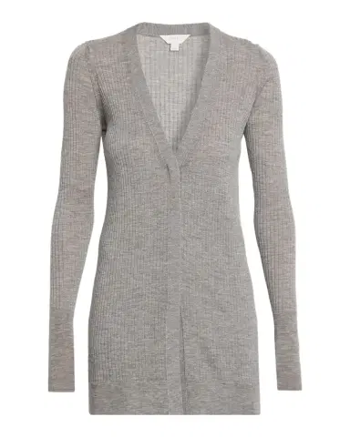 Malo Cashmere Wide Rib Long Cardigan | Thumbnail 1 Malo Cashmere Wide Rib Long Cardigan | Thumbnail 1
