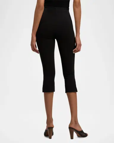 Ralph Lauren Collection Sampson Jersey Cropped Pants | Thumbnail 3 Ralph Lauren Collection Sampson Jersey Cropped Pants | Thumbnail 3