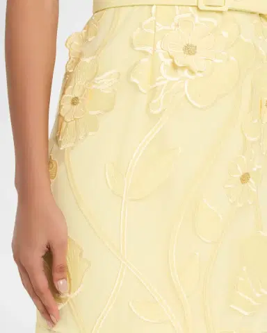 Milly Anna Grand Fleur Floral-Embroidered Maxi Dress | Thumbnail 5 Milly Anna Grand Fleur Floral-Embroidered Maxi Dress | Thumbnail 5