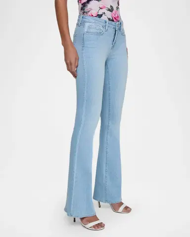 L'Agence Taney Low-Rise Sneaker Flare Jeans | Thumbnail 4 L'Agence Taney Low-Rise Sneaker Flare Jeans | Thumbnail 4
