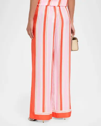 Simkhai Zuna Striped Straight-Leg Pants | Thumbnail 3 Simkhai Zuna Striped Straight-Leg Pants | Thumbnail 3
