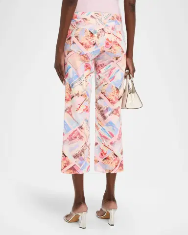 L'Agence Blaine Low-Rise Crop Straight Jeans | Thumbnail 2 L'Agence Blaine Low-Rise Crop Straight Jeans | Thumbnail 2
