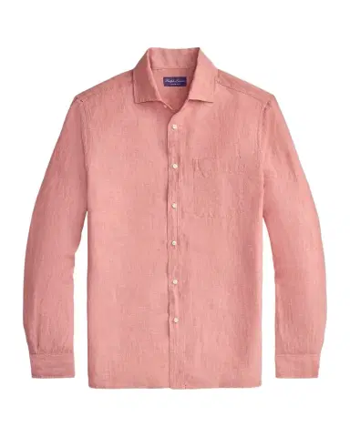 Ralph Lauren Purple Label Linen Chambray Shirt | Thumbnail 1 Ralph Lauren Purple Label Linen Chambray Shirt | Thumbnail 1