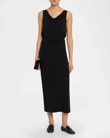 Vince Cowl-Neck Tank Dress | Thumbnail 2 Vince Cowl-Neck Tank Dress | Thumbnail 2