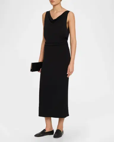Vince Cowl-Neck Tank Dress | Thumbnail 4 Vince Cowl-Neck Tank Dress | Thumbnail 4